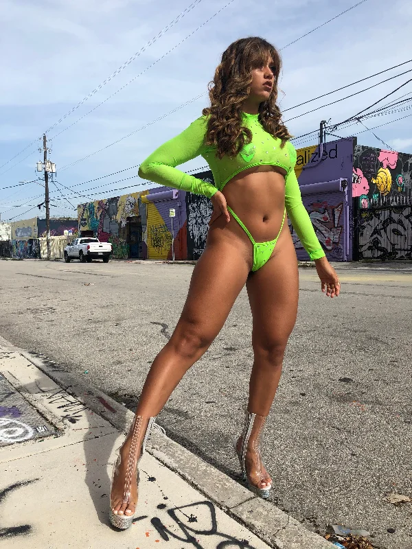 Neon Green Mesh