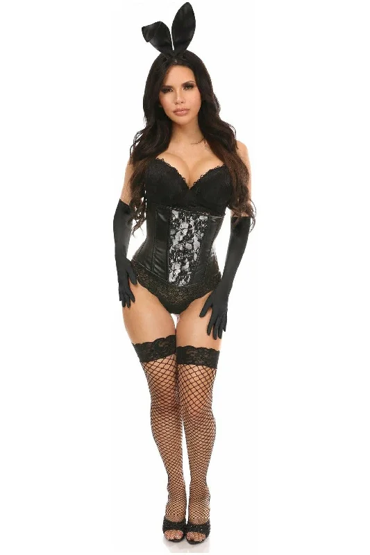 Lavish 4 PC Sexy Bunny Corset Costume