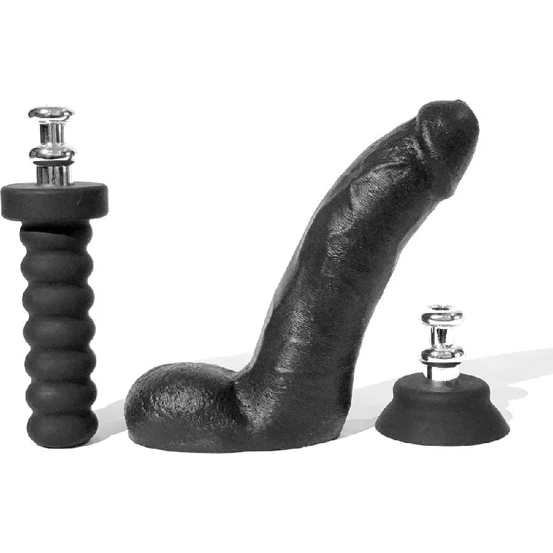 Boneyard Cock 100% 8 Inch Silicone Dildo Tool Kit with Suction Cup and Handle