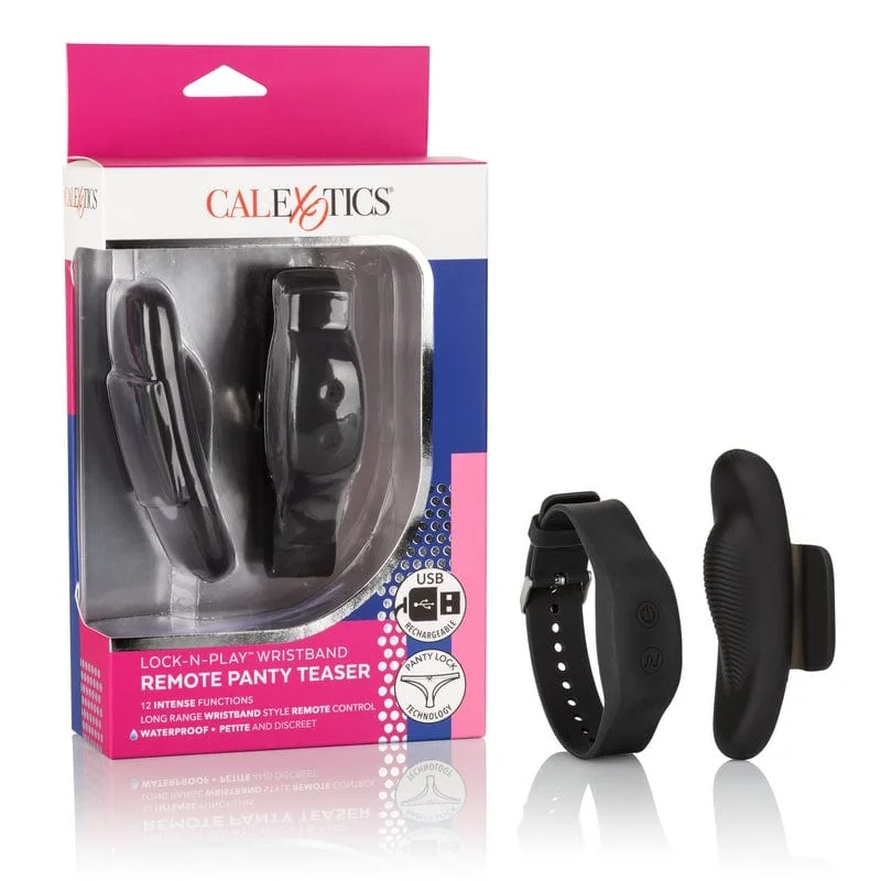 Calexotics Lock-N-Play Wristband Remote Panty Teaser