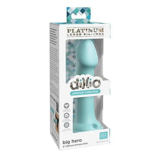 Dillio Platinum 6" Big Hero Silicone Dildo