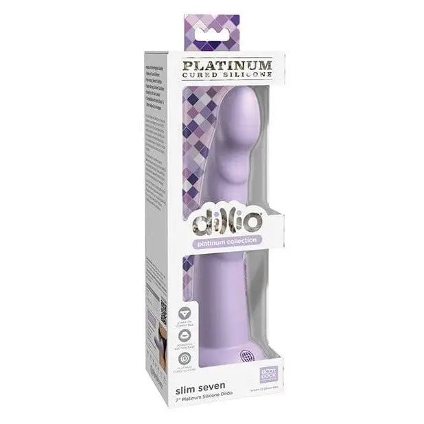 Dillio Platinum 7" Slim Seven Silicone Dildo