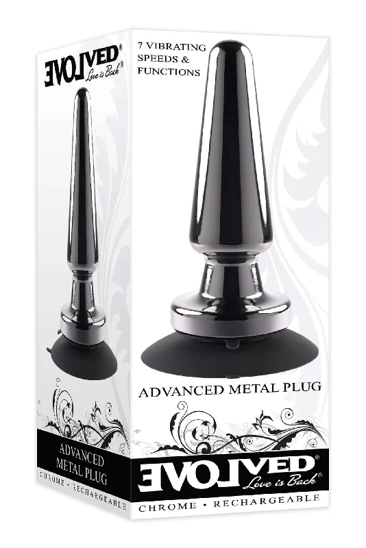 Evolved Advanced Metal Plug - Your Ultimate Vibrating Anal Companion