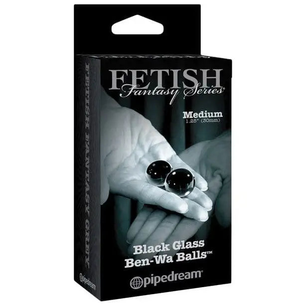 Fetish Fantasy Limited Edition Black Glass Ben-wa Balls