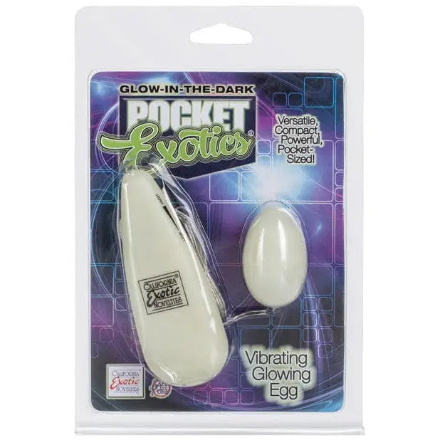 Glow-dark Pocket Exotics Vibrating Egg