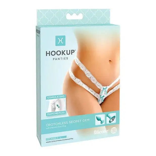 Hookup Panties Crotchless Secret Gem