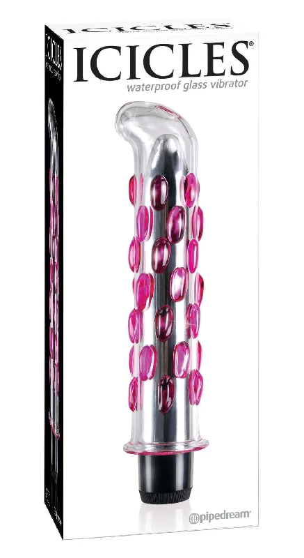 Icicles #19 Waterproof Glass Vibrator - Elegance and Sensual Pleasure in One