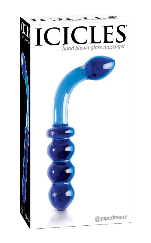 Icicles No. 31: Premium Hand-Blown Glass Massager for Versatile Sensations