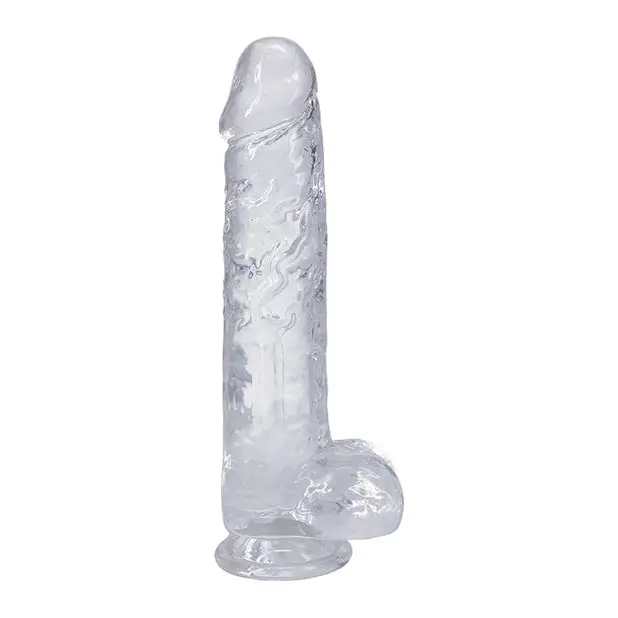 In A Bag 10" Really Big Dick - Clear