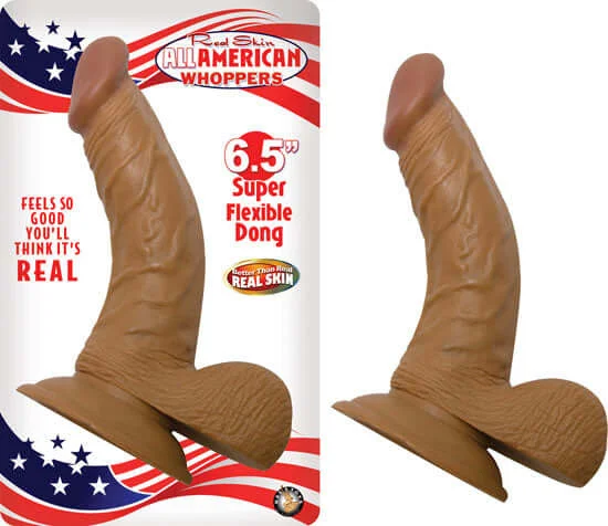 Experience Authentic Pleasure with Latin American Whoppers 6.5-Inch Dong with Balls