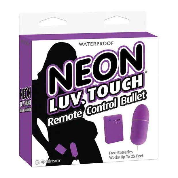 Neon Luv Touch Remote Control Bullet - Purple