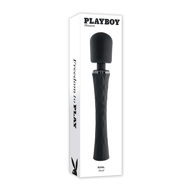 Experience Power and Pleasure with the Playboy Royal Wand Massager