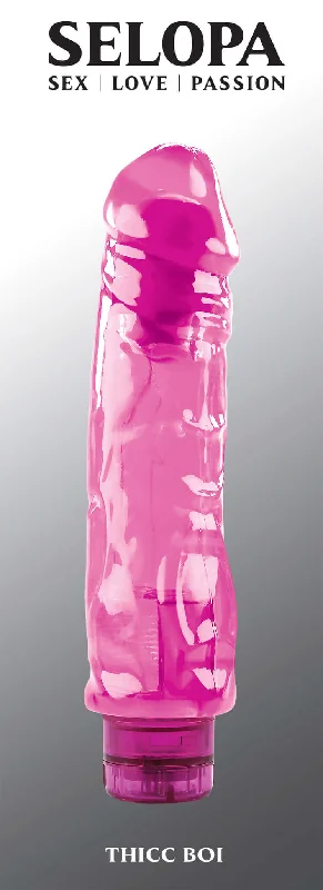 Selopa Thicc Boi Realistic Pink Vibrator: Unleash Intense Pleasure and Realism