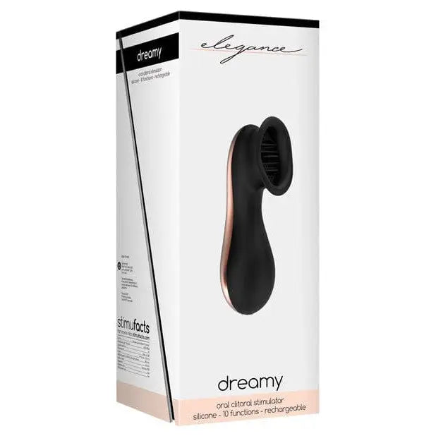 Shots Elegance Dreamy Oral Clitoral Stimulator - 10 Speed Black