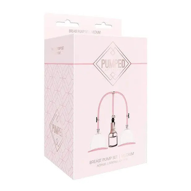 Shots Pumped Breast Pump Set - Medium Rose Gold