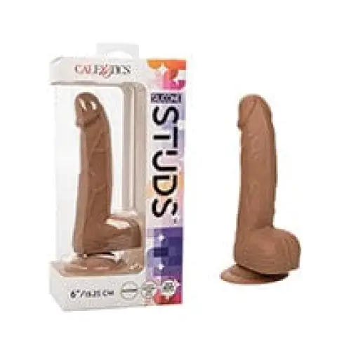 Silicone Studs 6" Dildo