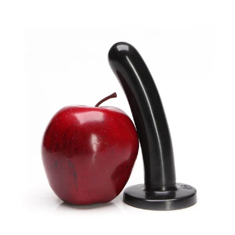 Silk Medium Black Dildo from Tantus Silicone