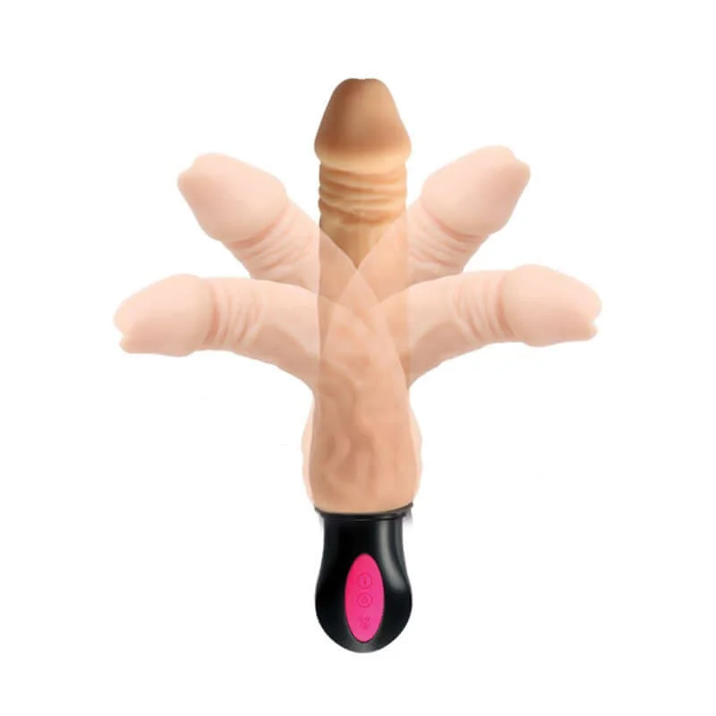 Skinsations Vibra Heat Seeker: A Realistic Warming Dildo with Powerful Vibra-Flex Technology