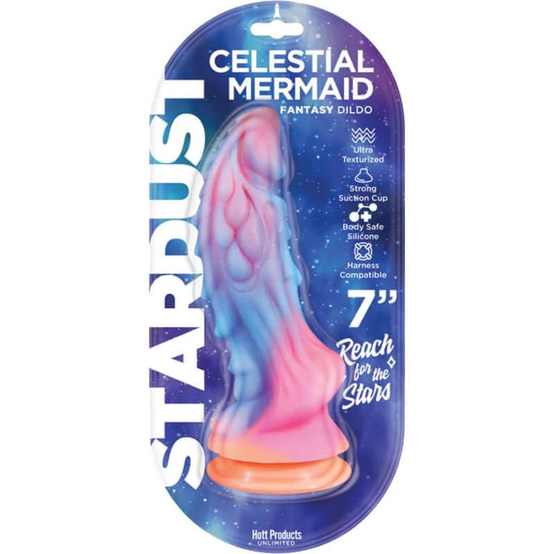 Stardust Celestial Mermaid 7-Inch Silicone Dildo - Hott Products