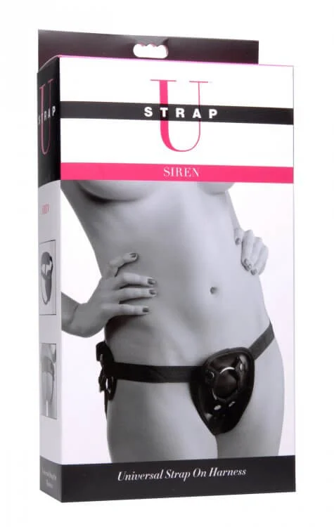 Strap U Siren Universal Strap-On Harness with Rear Support | Ultimate Comfort and Versatility for Strap-On Play