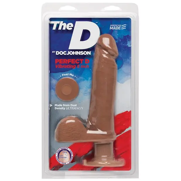 The D 8"" Perfect D Vibrating W/ballsl"