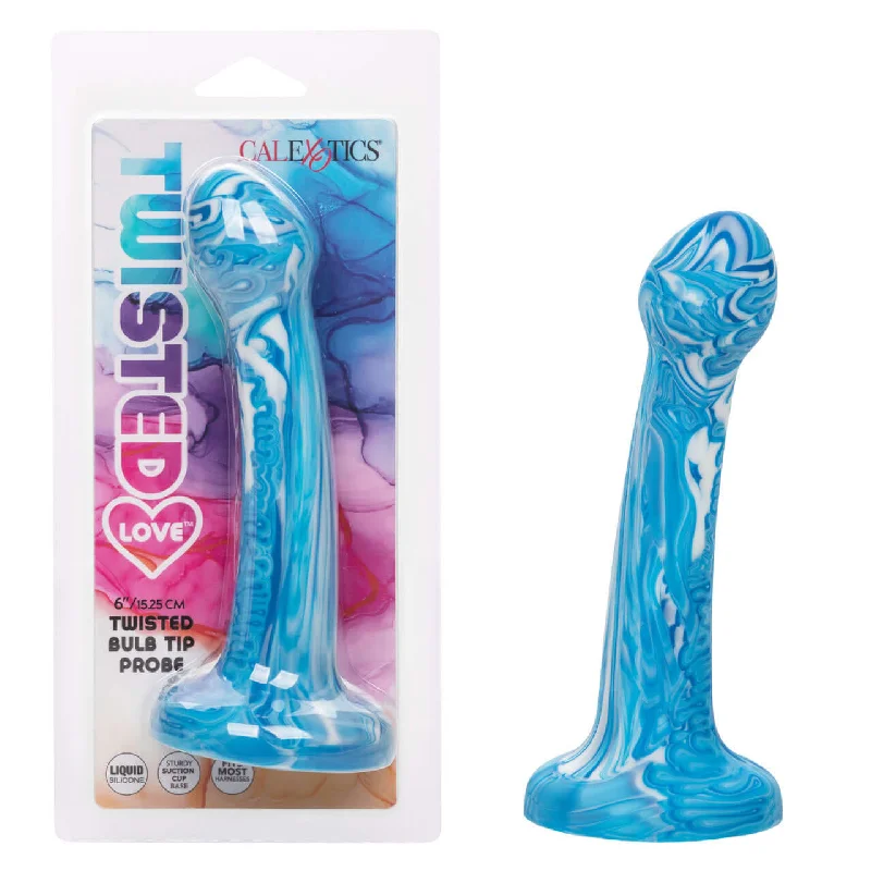 Twisted Love Bulb Tip Probe - Premium Liquid Silicone Pleasure Toy