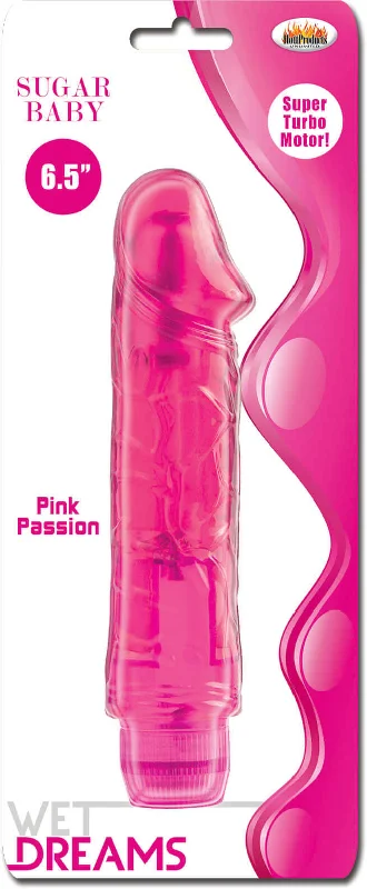 Wet Dreams Sugar Baby Pink Passion Realistic Vibrator