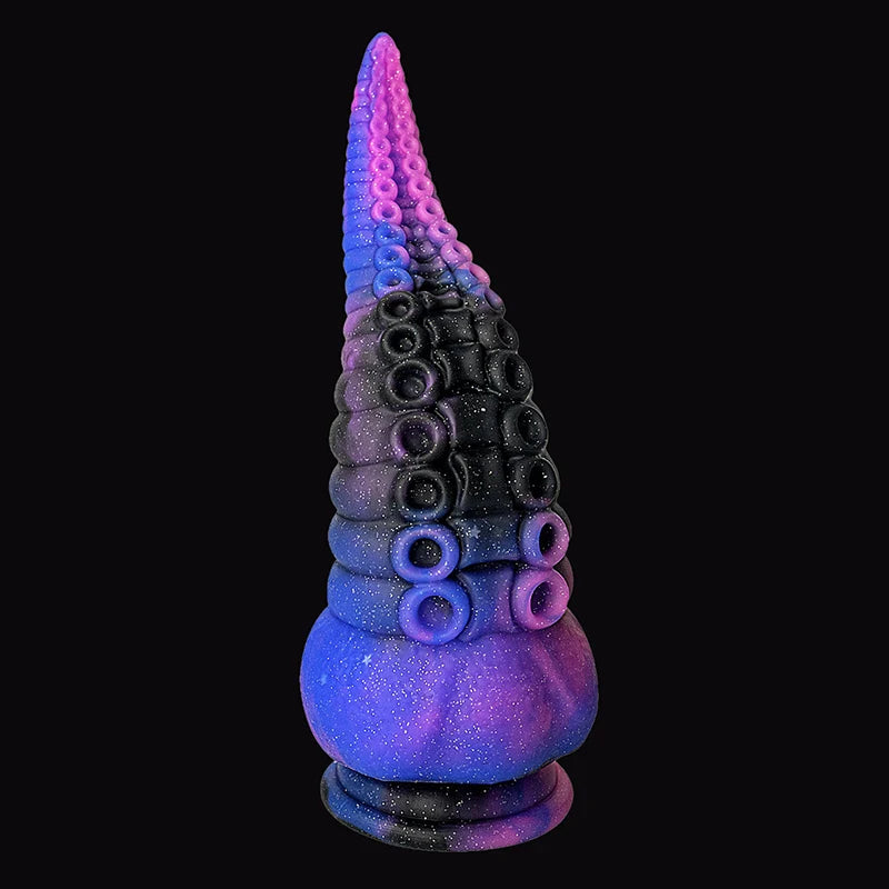 8.58Inch Large Silicone Octopus Monster Dildo with Suction Cup Realistic Tentacle