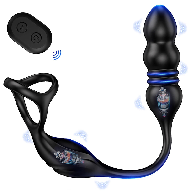 9 Vibration For Male Anal Beads Massager