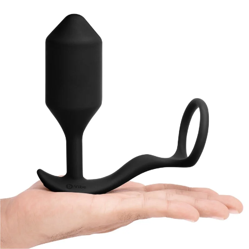 b-Vibe Vibrating Snug & Tug - Black