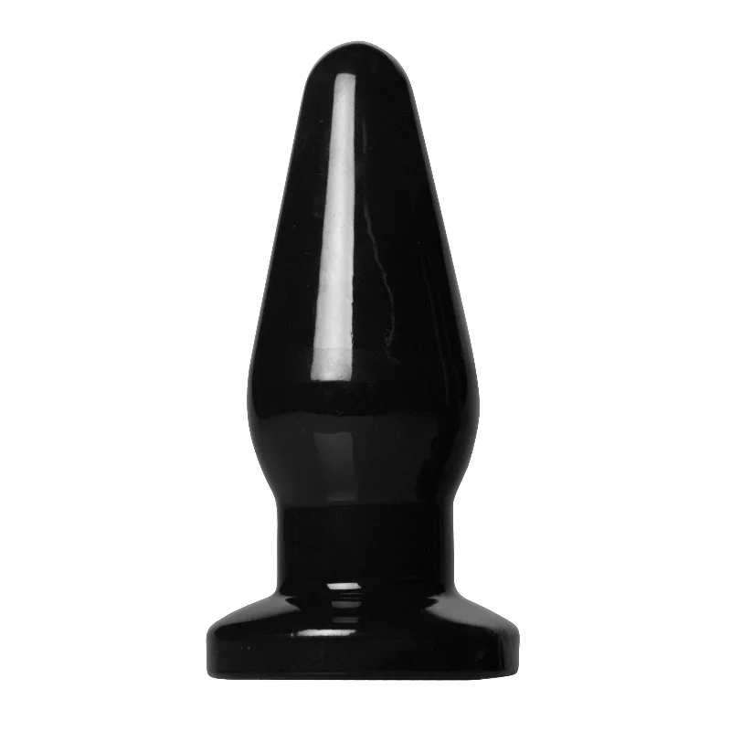 Black Anal Plug - Large