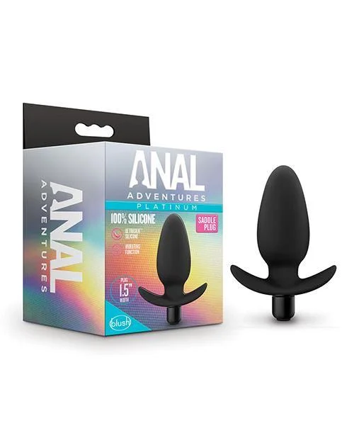 Blush Anal Adventures Platinum Silicone Saddle Plug