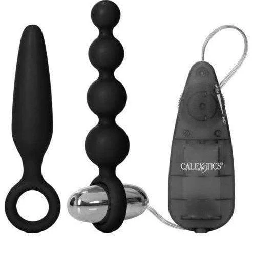 Booty Call Vibro Kit 3 Piece Anal Set