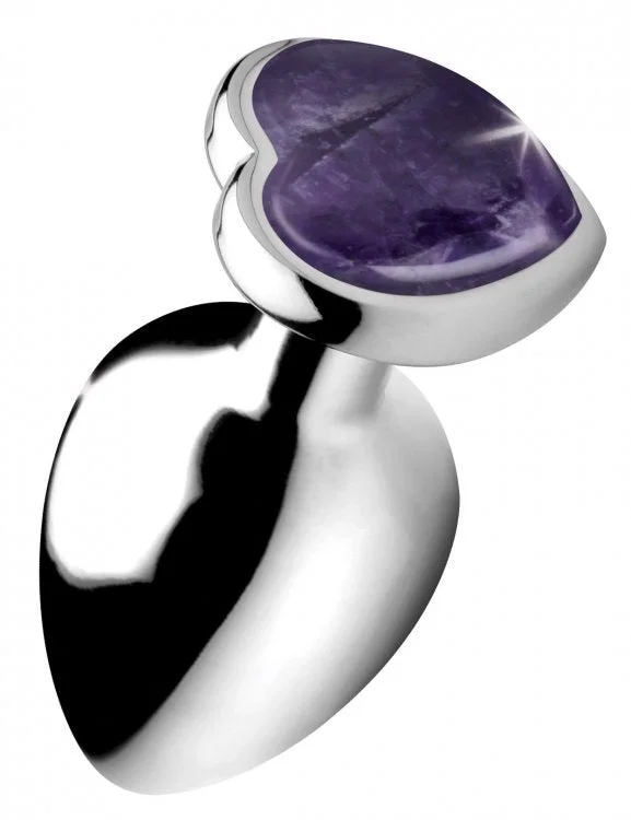 Booty Sparks Gemstones Medium Heart Anal Plug