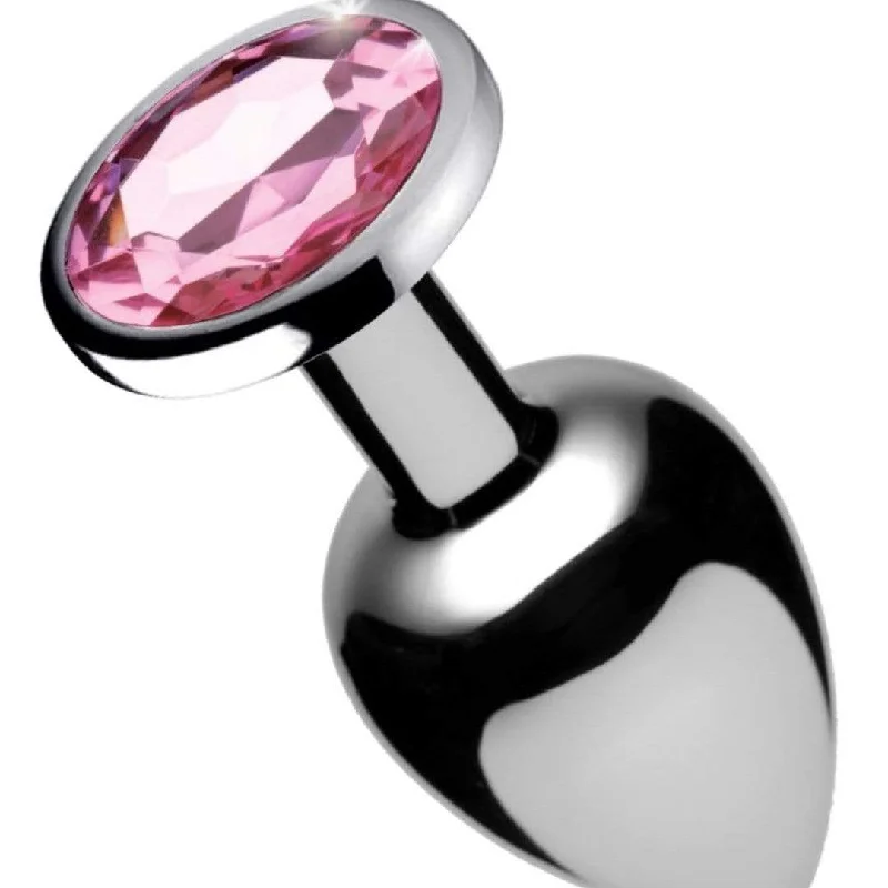 Booty Sparks Medium Pink Gem Anal Plug