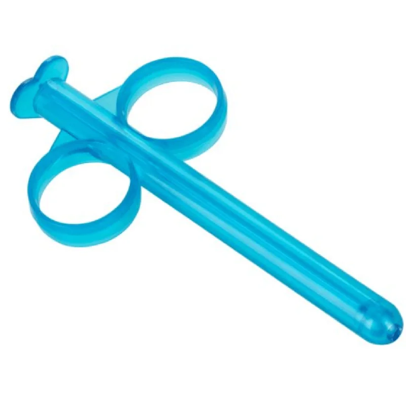 Lube Tube Lubricant Applicator Syringe Set of 2  - Blue