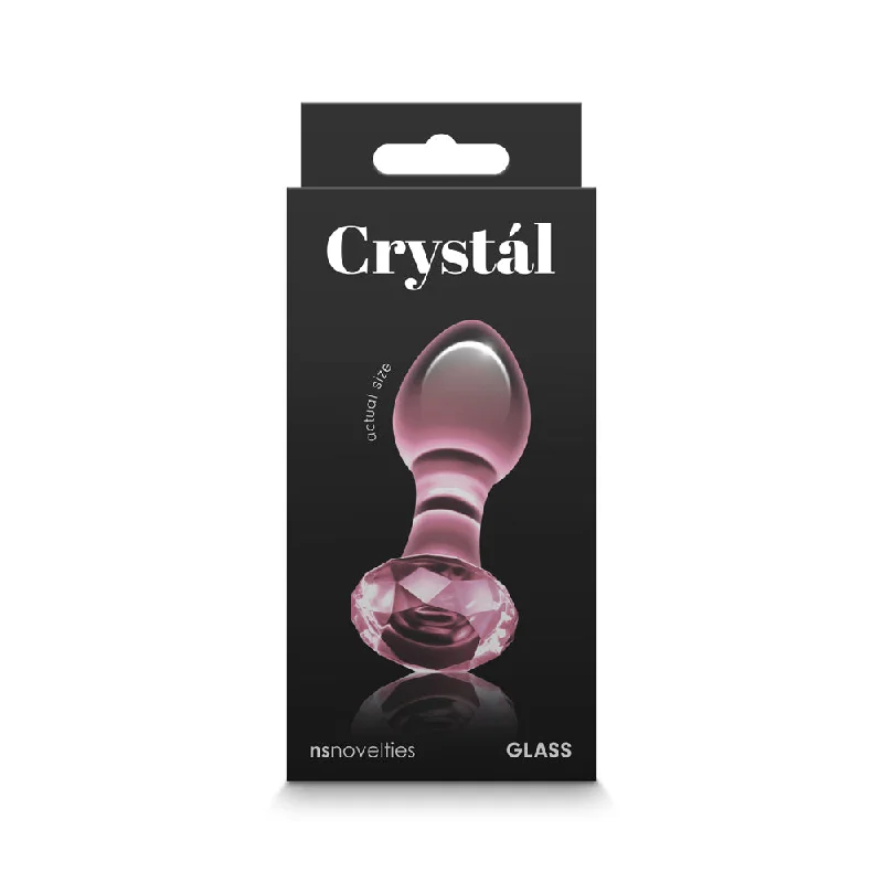 Crystal Gem Butt Plug - Pink