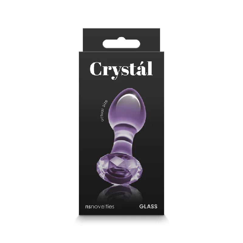 Crystal Gem Butt Plug - Purple