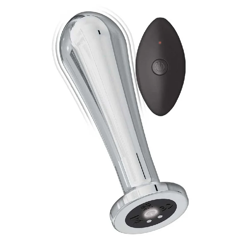 Nasstoys Ass-station Remote Vibrating Metal Anal Bulb