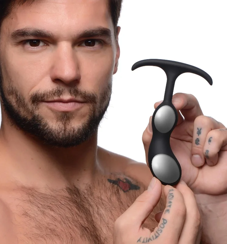 Premium Silicone Weighted Prostate Plug - Small