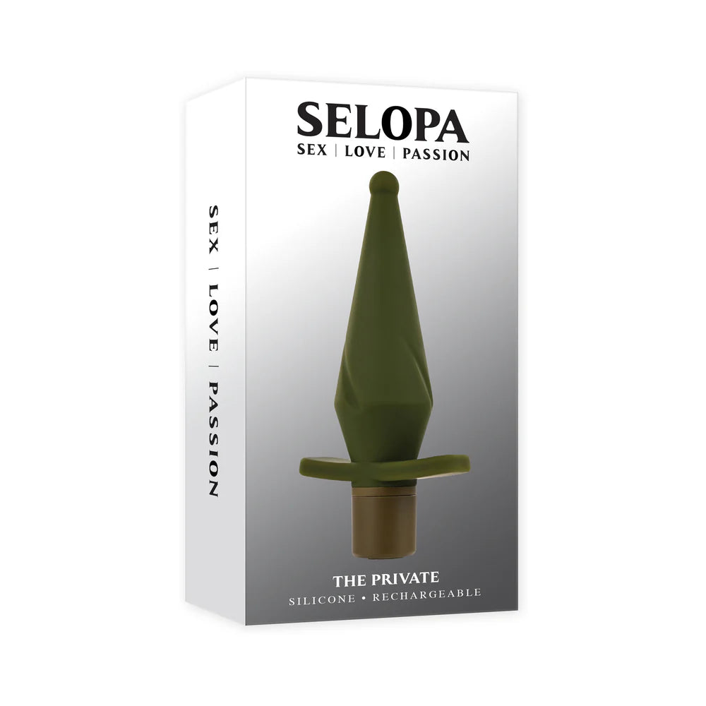 Selopa The Private Rechargeable Silicone Anal Plug