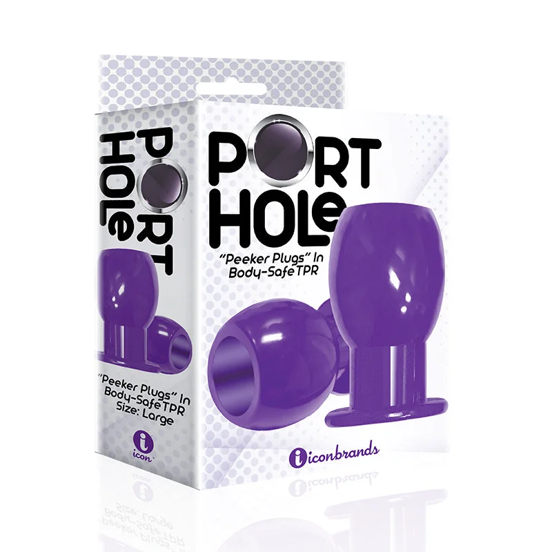 The 9s Port Hole Hollow Butt Plug