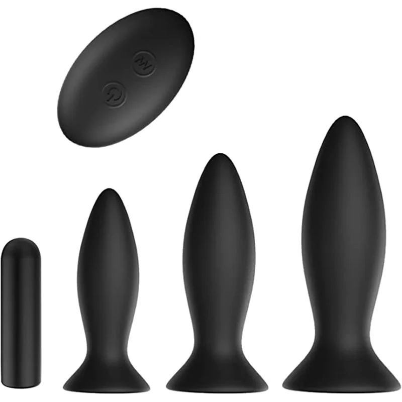 Vibrating Anal Training Kit for Beginners