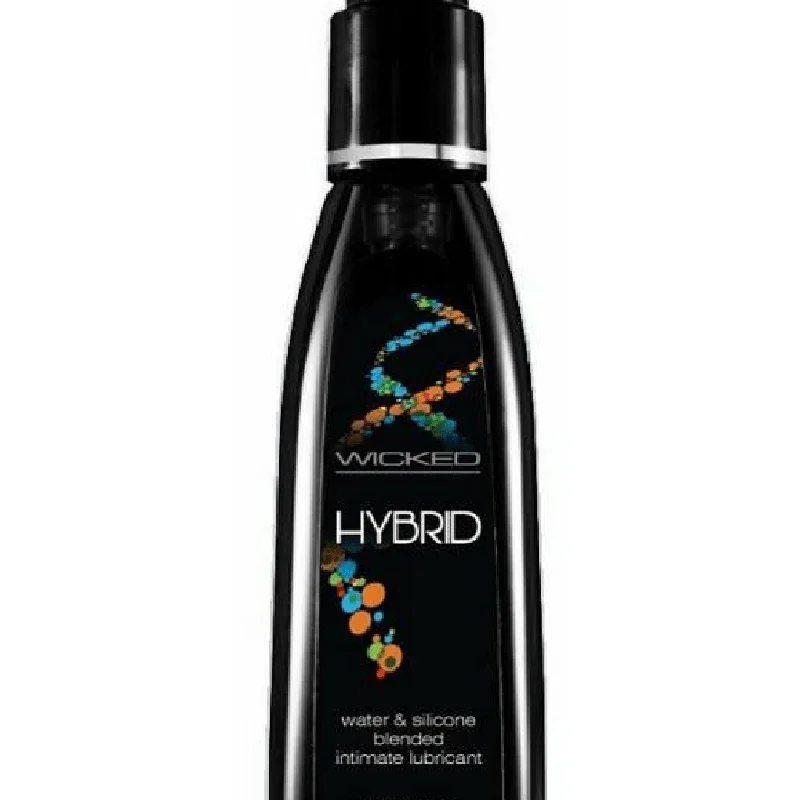 Wicked Hybrid Silicone and Water Based Fragrance Free Personal Lubricant 4oz