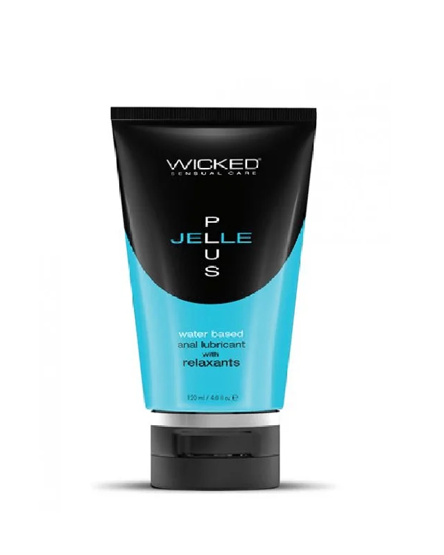 Wicked Jelle Plus Anal Lubricant with Relaxant - 4oz